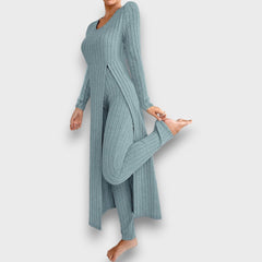 Seyra – Eleganter Zweiteiler in Blau