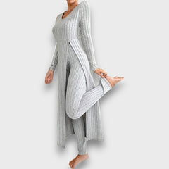Seyra – Eleganter Zweiteiler in Grau