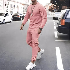 Dwayne - Stilvolles Hosen-Set in Rosa