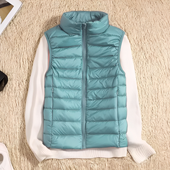 Sophie - Leichte, warme Jacke in Hellblau