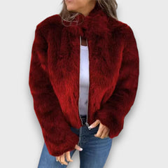 Veyla – Elegante Kurzjacke in Rot