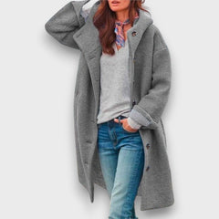 Sophira – Mantel für Herbst und Winter in Grau