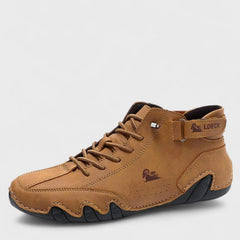 Ludwig Deck | Orthopädische Premium Barfuß-Lederschuhe in Braun