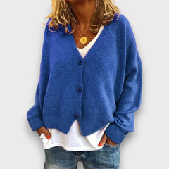 Shamira – Strick-Cardigan in Blau