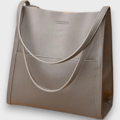 Marisse – Klassische Schultertasche in Grau