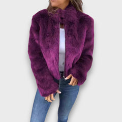 Veyla – Elegante Kurzjacke in Lila