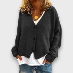 Shamira – Strick-Cardigan in Schwarz