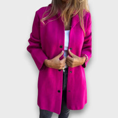 Lurea – Elegante Kapuzenjacke in Lila