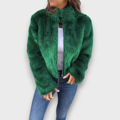 Veyla – Elegante Kurzjacke in Grün