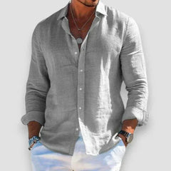Viktor Bluse in Grigio