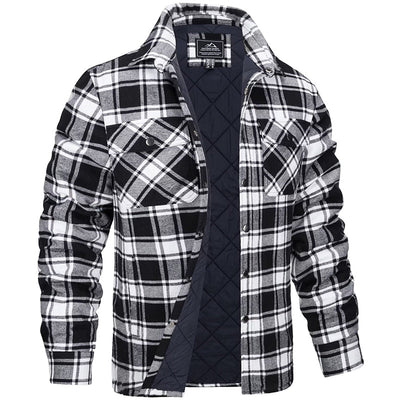 Sova - Herren-Holzfällerjacke Im Karierten Design