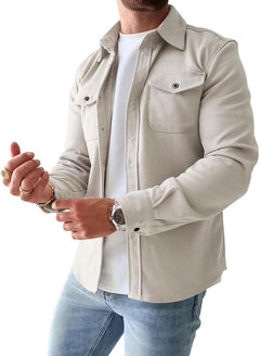 Florian™ | Supreme Freizeit-Hemd in Creme