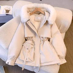 Katharina | Winterjacke in Weiß