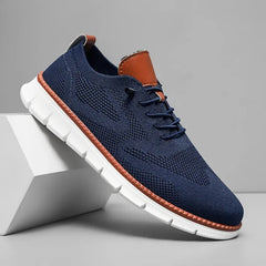 Jomel | Herren leichte Mesh Sneaker atmungsaktiv in Blau