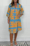 Orange und Blau