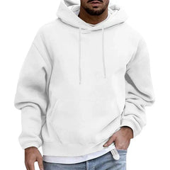 Moderne Streetwear Kapuzenpullover in Weiß
