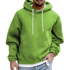 Moderne Streetwear Kapuzenpullover in Hellgrün