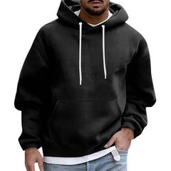 Moderne Streetwear Kapuzenpullover in Schwarz