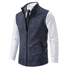 Brendan - Zeitlose Strickjacke in Blau