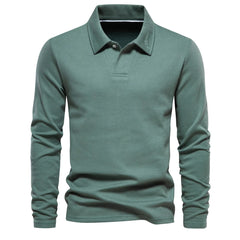 Julian | Herren Zeitloser Strickpullover in Grün