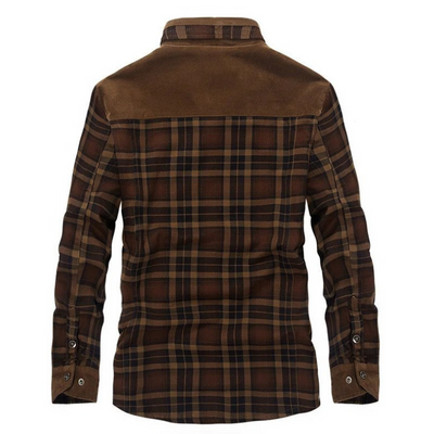 Karierte Vintage-Jacke für Herren | Winter