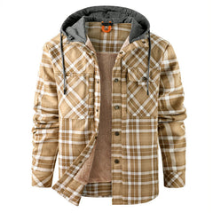 Luciano | Winterjacke in Khaki