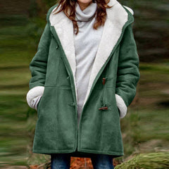Klassische, bequeme Winterjacke - Larissa in Grün