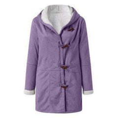 Klassische, bequeme Winterjacke - Larissa in Lila