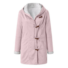Klassische, bequeme Winterjacke - Larissa in Rosa
