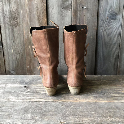 Klassische Damenstiefel für den Winter - Genia