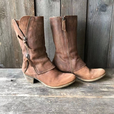 Klassische Damenstiefel für den Winter - Genia