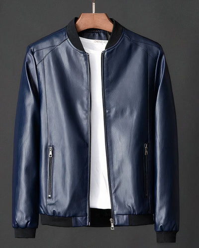 Klassische Lederjacke für Männer - Norwin
