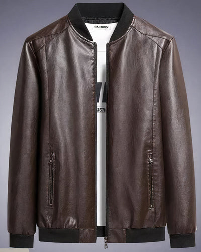 Klassische Lederjacke für Männer - Norwin