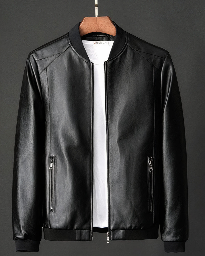 Klassische Lederjacke für Männer - Norwin