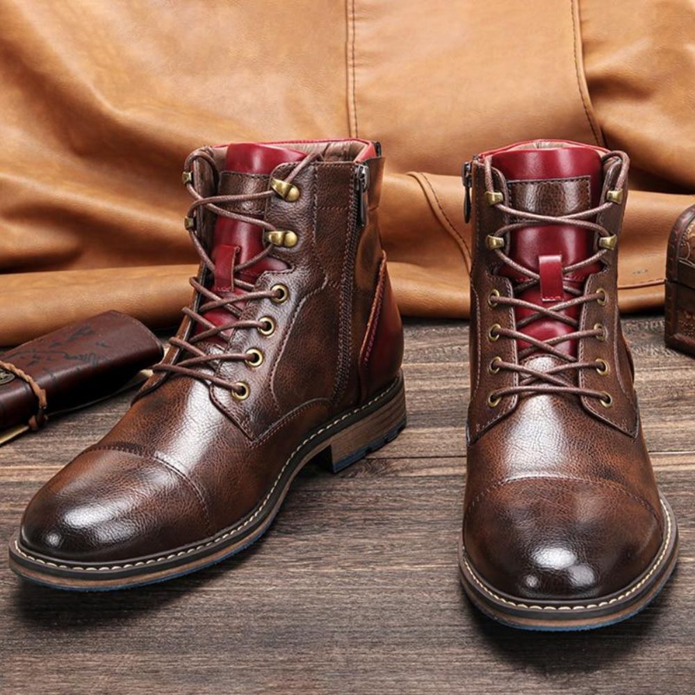 Klassische Oxford-Lederschuhe für Männer - Zachary