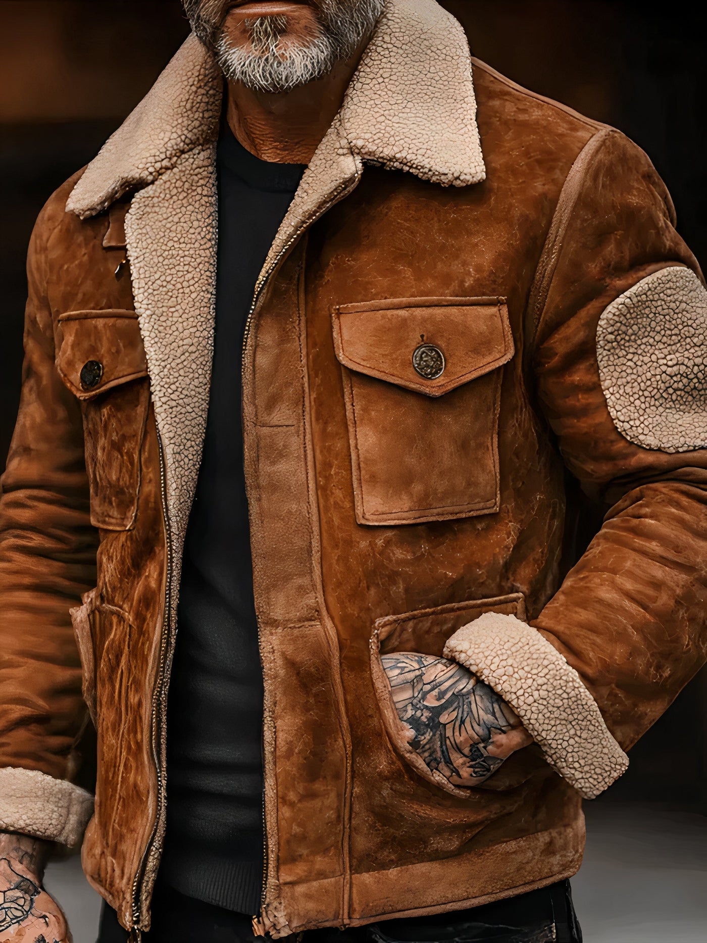 Klassische Winterjacke für Männer - Manuel