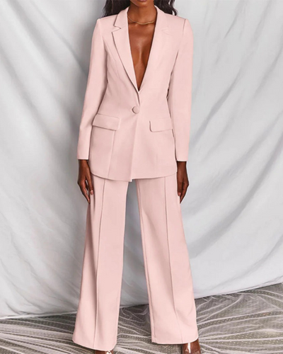 Klassischer Blazer und Hosenanzug für Damen | Moderne
