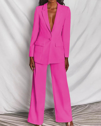 Klassischer Blazer und Hosenanzug für Damen | Moderne