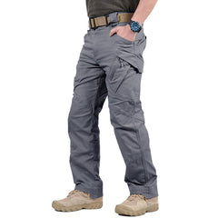 Klaus | Herren Robuste Outdoor Tactical Cargohose in Grau