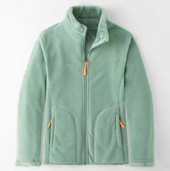 Warme Damen-Fleecejacke - Kira in Grün – Männer