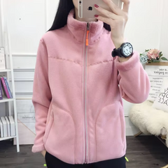 Warme Damen-Fleecejacke - Kira in Rosa – Frauen