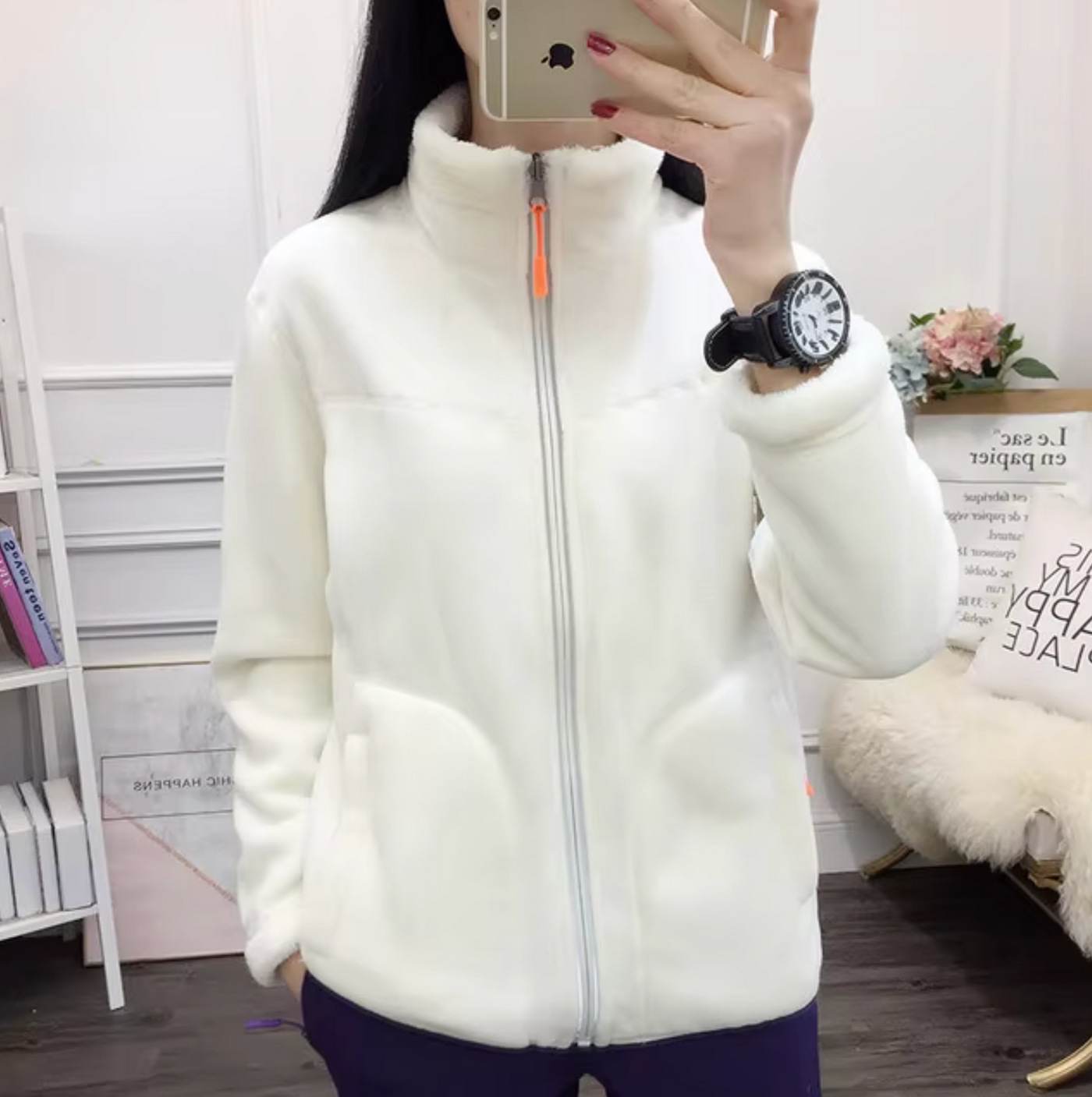 Warme Damen-Fleecejacke - Kira