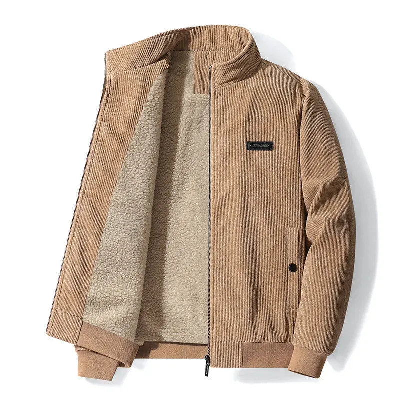 Kuschelige & elegante Herrenjacke | Kord
