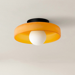 CircleLight - Moderne Deckenleuchte - Dekorative Leuchte in Orange