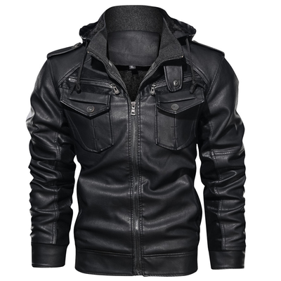 Lässige Lederjacke für Männer - Edmund
