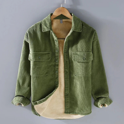 Lässige Herbstjacke für Herren | Cord