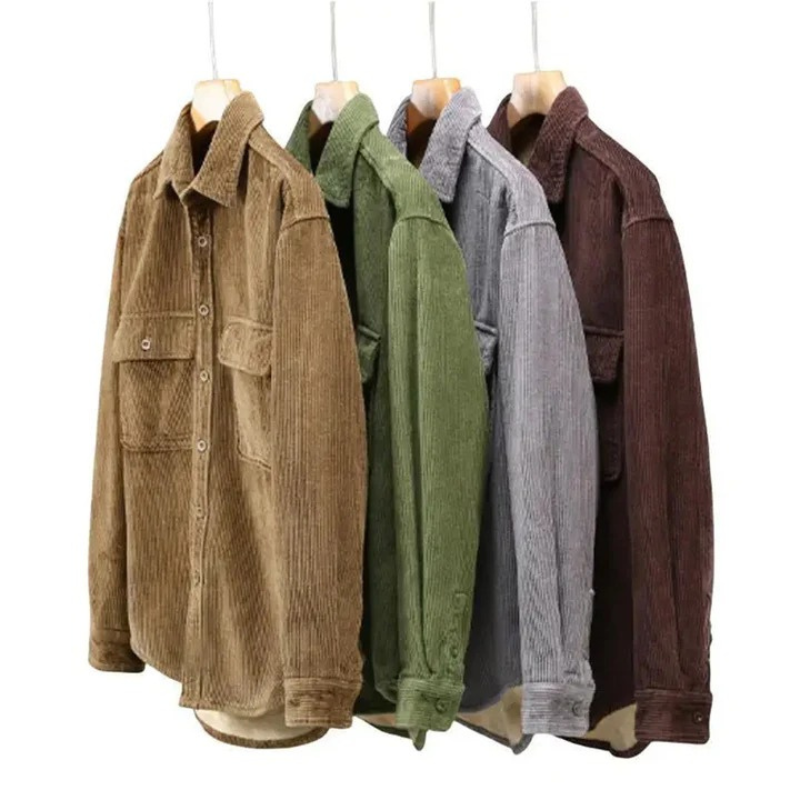 Lässige Herbstjacke für Herren | Cord