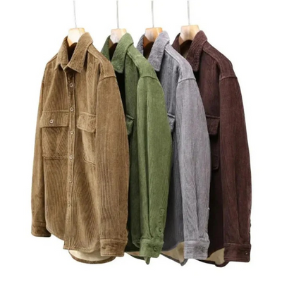Lässige Herbstjacke für Herren | Cord
