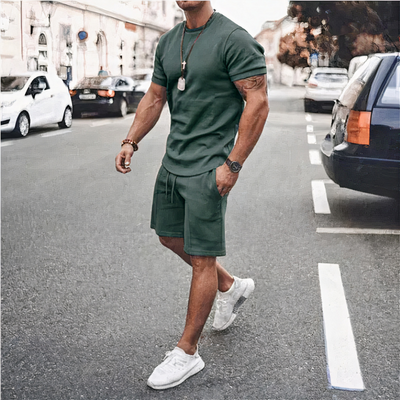Lässige Shorts und T-Shirt für Herren | Kurzer hose