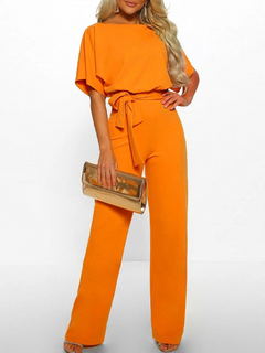 Lässiger Damen-Jumpsuit | Elegant in Gelb